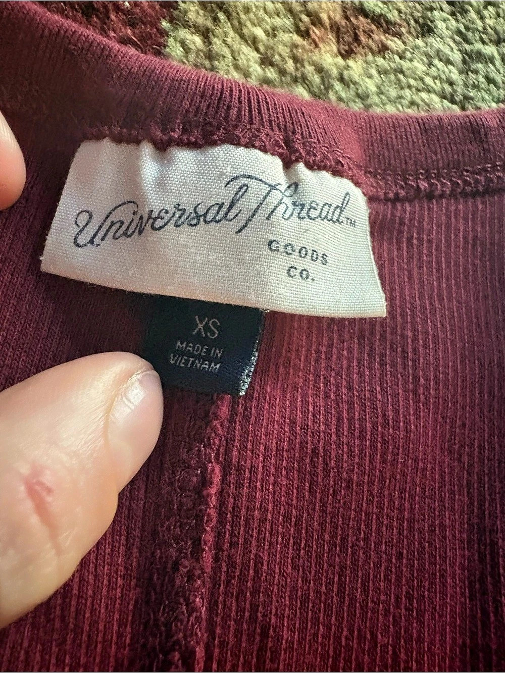 Universal Thread Ribbed Tank Top - Picture 3 of 4